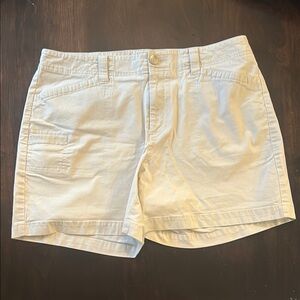 Women's Cream Shorts